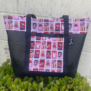 El Benito/ Bad BunnyMesh Tote bag