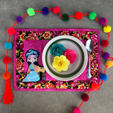 Quilted Frida Placemat