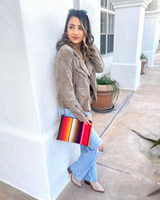 Load image into Gallery viewer, Sarape Crossbody Bag/ Purple