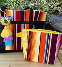 Load image into Gallery viewer, Sarape Makeup Bag, Zipper Pouch