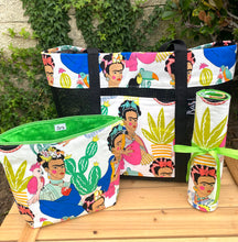 Load image into Gallery viewer, Be Bold Frida  Mesh Tote bag