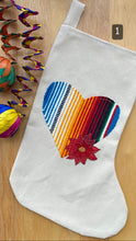 Load image into Gallery viewer, Corazón Bota Navideña/ Christmas Stocking