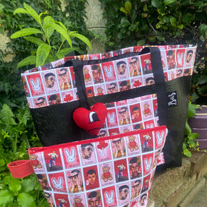El Benito/ Bad BunnyMesh Tote bag