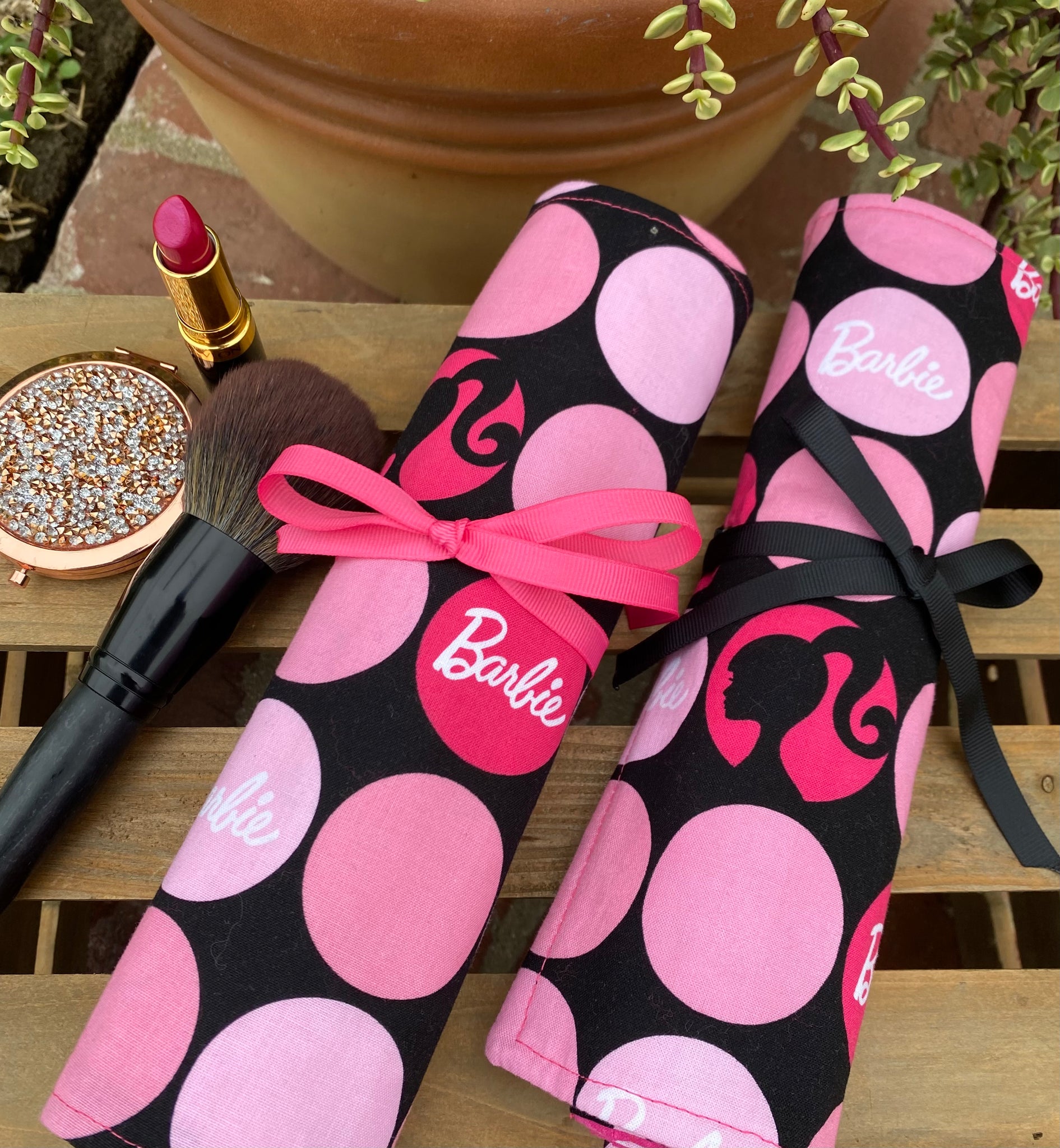Barbie Makeup Brush Roll IsasCrafts