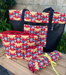 Wonder Woman Mesh Tote bag