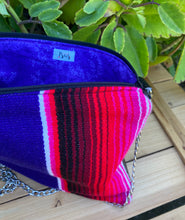 Load image into Gallery viewer, Sarape Crossbody Bag/ Purple