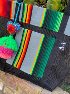 Sarape Mesh Tote Bag
